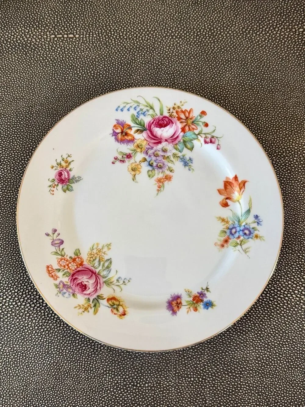 Vintage 1945-52 Kingsley Narumi Nightingale Dinner Plate Occupied Japan 10
